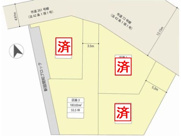 【仲介手数料０円】伊勢原市東大竹　土地（売地）NO.3建築条件なし　全4区画の画像