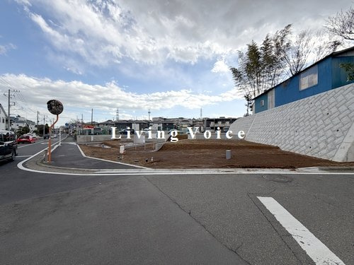 【外観】 | 【仲介手数料０円】伊勢原市東大竹　土地（売地）NO.3建築条件なし　全4区画 | 全体【仲介手数料０円】伊勢原市東大竹　土地（売地）建築条件なし　全4区画