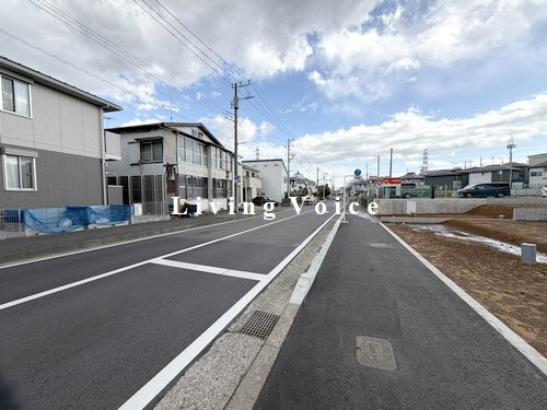【前面道路含む現地写真】 | 【仲介手数料０円】伊勢原市東大竹　土地（売地）NO.3建築条件なし　全4区画 | 【仲介手数料０円】伊勢原市東大竹　土地（売地）建築条件なし　全4区画
