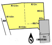 桶川市坂田　売地の画像