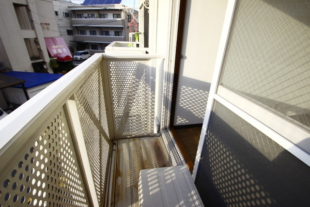 セフィラ田村のバルコニー|広々としたバルコニーです