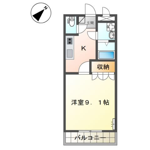 ポート・ソレイユの間取り