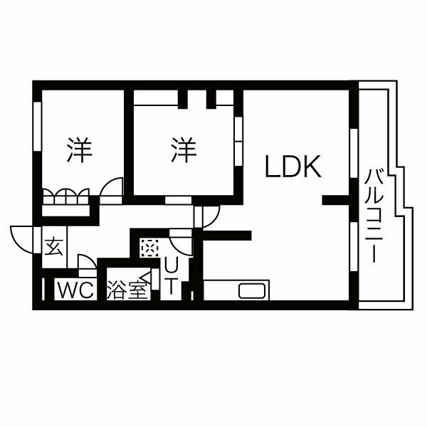 シャルードエスの間取り