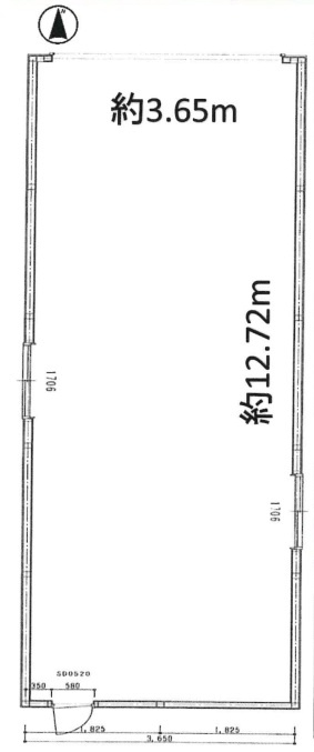 天神橋6丁目店舗の間取り
