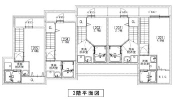 【間取り】 | ソルナクレイシア笹塚 | 3F平面図
