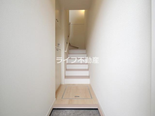 ルミエール・ソレールの玄関