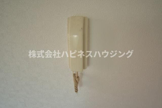 奥富マンション２のセキュリティ|インターホン完備