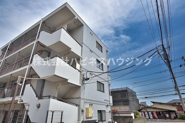 奥富マンション２の外観|キレイな外観