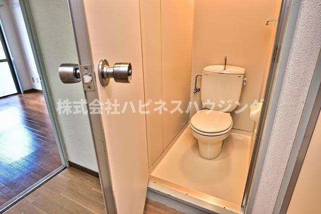 奥富マンション２のトイレ|人気のBT別
