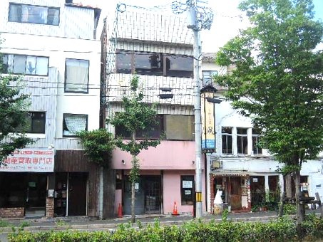 北白川追分町一棟店舗の外観
