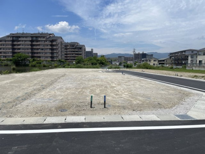 【外観】 | 大津市今堅田1丁目10付近　分譲地 | 8年5月撮影、分譲地全景外観