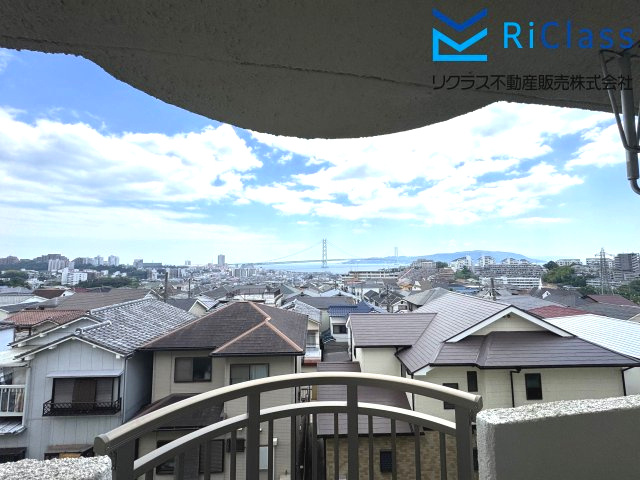 舞子台サニーハイツの展望|明石海峡大橋を望むオーシャンビュー