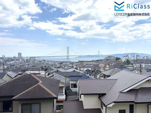 舞子台サニーハイツの展望|明石海峡大橋を望むオーシャンビュー