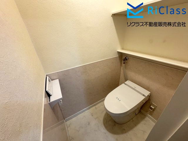 舞子台サニーハイツのトイレ|ウォシュレット付きトイレです