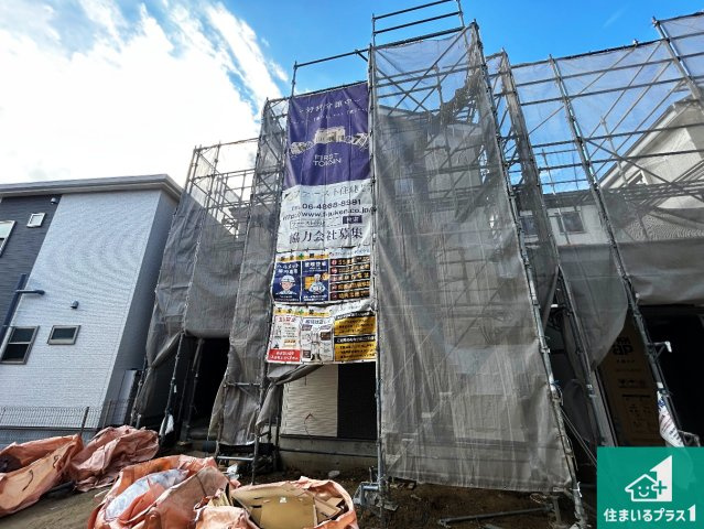 堺市中区深阪　第4期　新築一戸建ての外観|現在建築中！落ち着いた街並みで新生活を始めることが出来そう！周辺の物件も併せてご紹介させて頂きます！