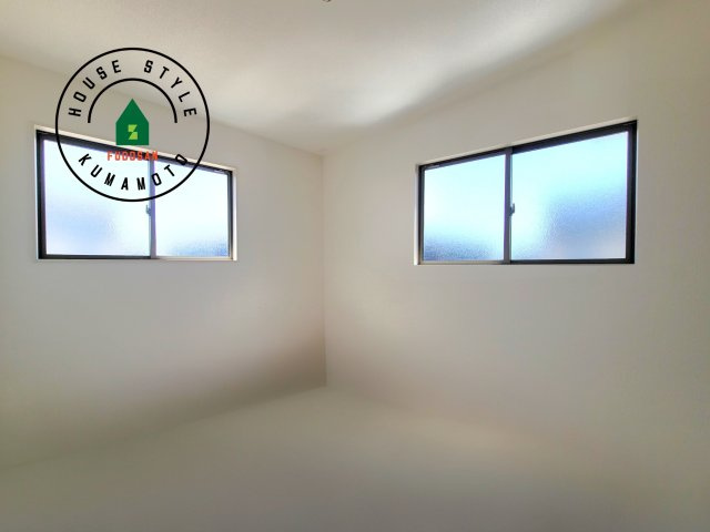 熊本市南区城南町碇第4-1棟（4号棟）の内観：施工例|主寝室には収納力に優れたクローゼットがありますので、お部屋もすっきり片付きます。