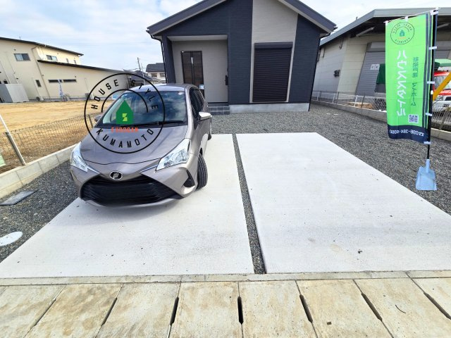 熊本市南区城南町碇第4-1棟（4号棟）の駐車場|駐車場になります。