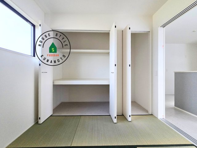 熊本市南区城南町碇第4-1棟（4号棟）の収納|収納には困りません。
