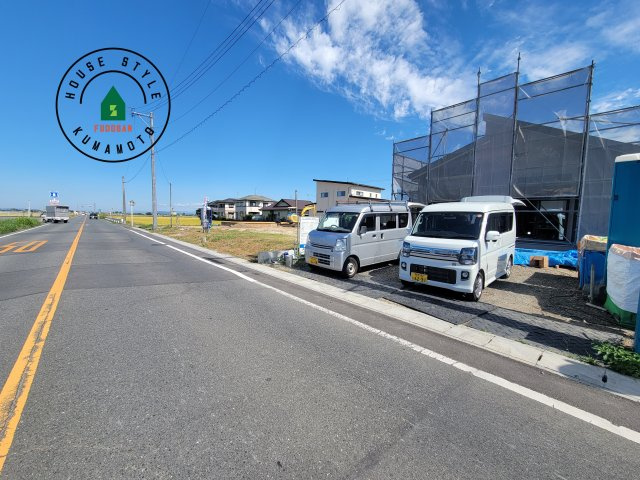 熊本市南区城南町碇第4-1棟（4号棟）の前面道路含む現地写真|見学の時間などお気軽にお問い合わせ下さい。