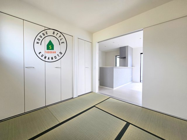 熊本市南区城南町碇第4-1棟（4号棟）の和室|柔らかい畳が心地よい和室