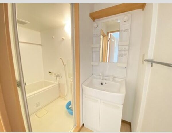 ハイデンス伊代の洗面所