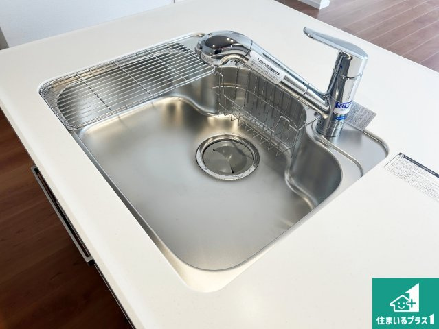 堺市南区赤坂台　第1期　新築一戸建ての設備|広々としたシンクで食器洗いも楽々！