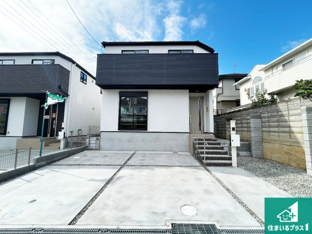 堺市南区赤坂台　第1期　新築一戸建ての外観|お客様に長く安心して住んでいだだける事にこだわった家づくり！住んでからのアフターサービスにもしっかりと取り組んでいます！