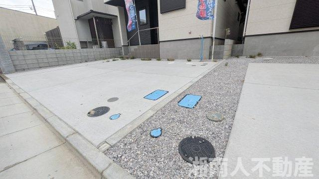 藤沢市鵠沼海岸６丁目４２５７－３新築戸建ての外観|外はこのようになっています