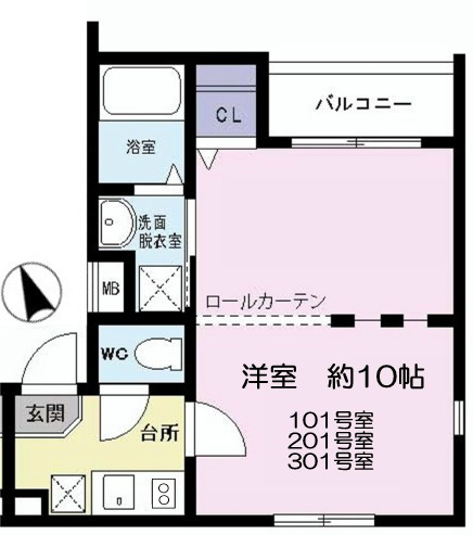 【間取り】 | CASA B.B. CUBE