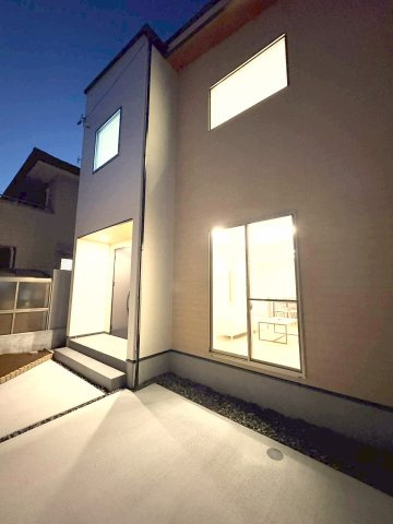 ＼新築モデルハウス／　好評販売中！　静岡市駿河区みずほ１期　全２邸の外観パース|完成予想図