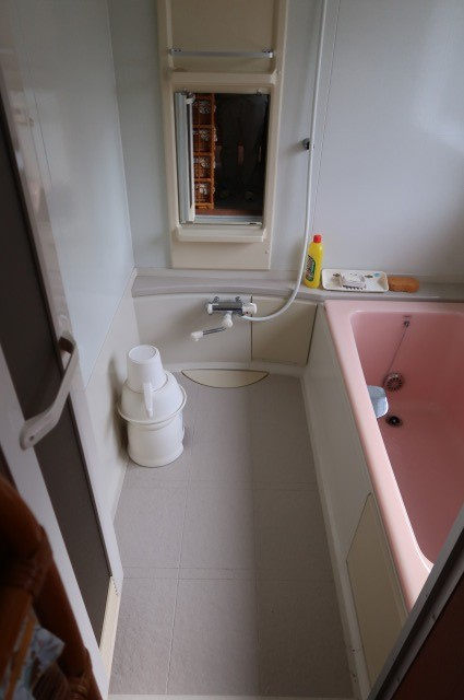 京丹後市　戸建の浴室