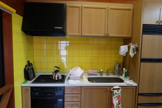 京丹後市　戸建のキッチン