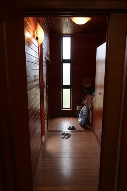 京丹後市　戸建の玄関