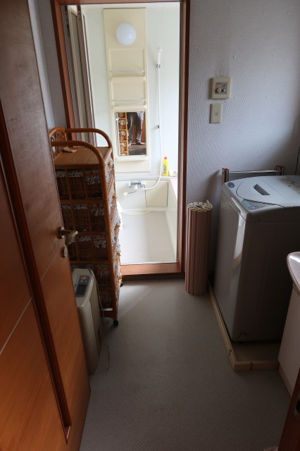 京丹後市　戸建の洗面所