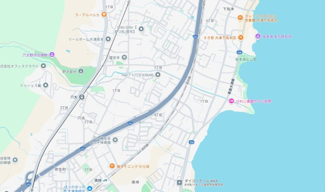 大津市下阪本　第3期　新築一戸建ての地図