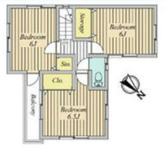 【間取り】 | 久喜市菖蒲町台　中古戸建