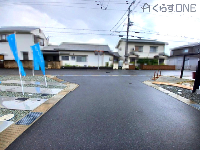 【前面道路含む現地写真】 | 姫路市仁豊野／未入居戸建