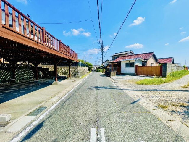 日進市藤島町五反田土地の前面道路含む現地写真|前面道路①