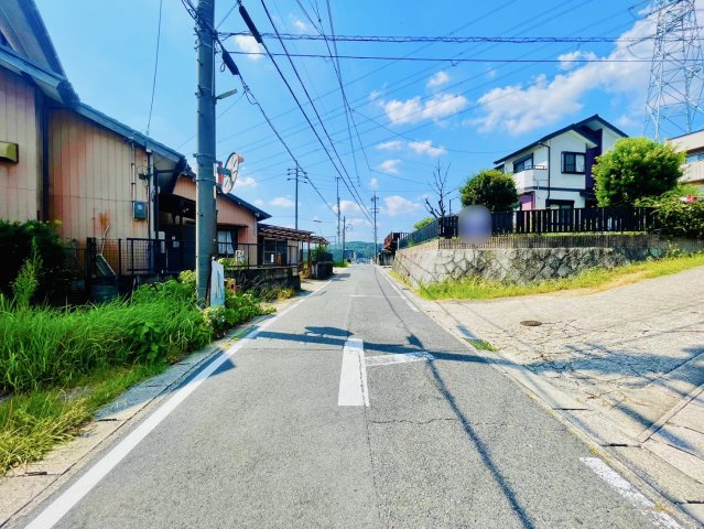 日進市藤島町五反田土地の前面道路含む現地写真|前面道路②