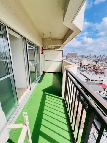 池袋第2ヒルハイムのバルコニー|陽当たり良好なバルコニーです