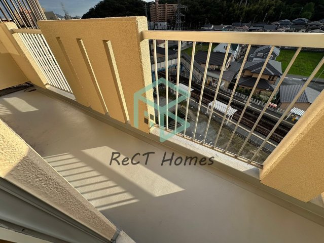 高岡中村コーポパートⅠのバルコニー