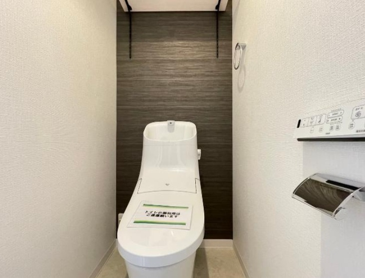 与野パークスクエアのトイレ|シンプルで使いやすいトイレです