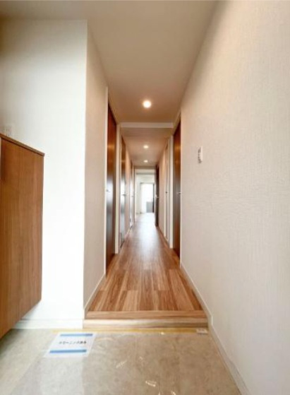 与野パークスクエアの玄関|明るい玄関です