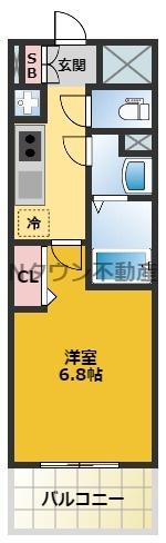 【間取り】 | プレサンス名古屋駅ゲート | 間取りです