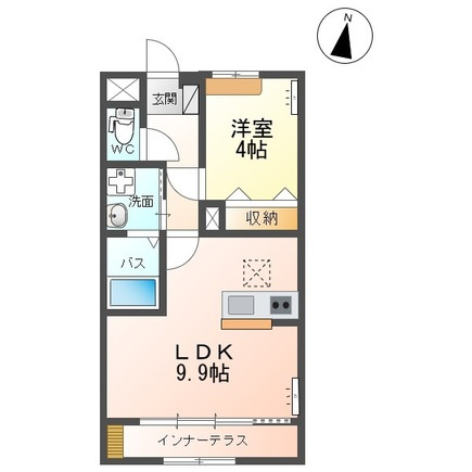 infield Dの間取り