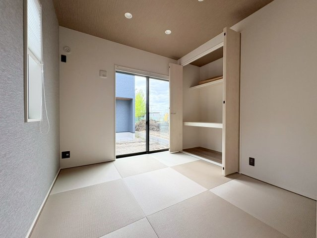 タマタウン　岐阜市西改田（七郷小）　全6区画分譲の和室|一室あると便利な和室は、来客時はもちろん、お子様のお昼寝や遊び場、寝室としてもご利用いただけます。