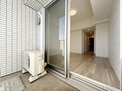 【バルコニー】 | プレサンスNAGOYA本陣 | 暖かな日差しのふりそそぐバルコニー