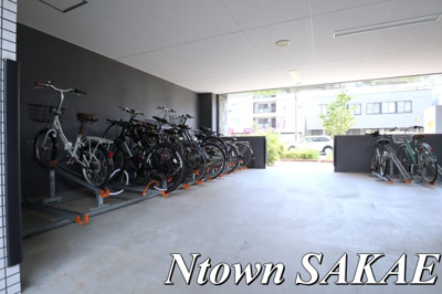 【その他共用部分】 | プレサンスNAGOYA本陣 | 駐輪場です