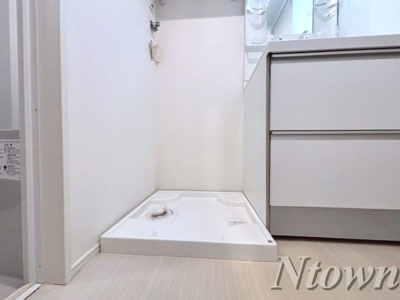 【設備】 | ハーモニーテラス佐古前町Ⅱ | 洗濯機置き場です