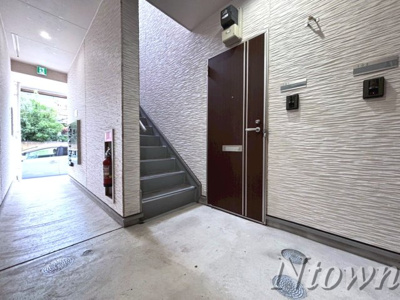 【ロビー】 | ハーモニーテラス佐古前町Ⅱ | 清潔なロビーです